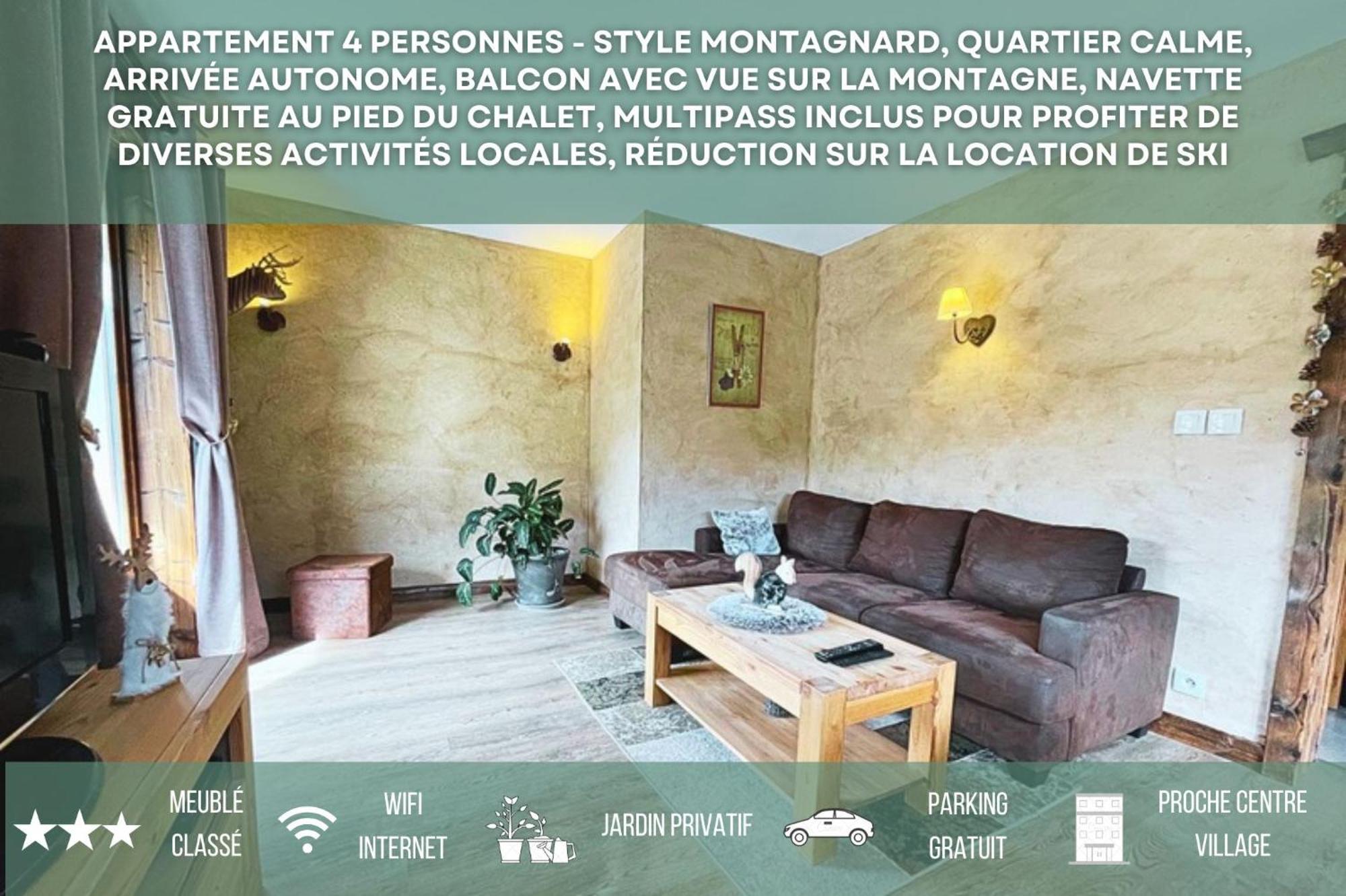 Chalet Chez Gaby - Quartier Calme Proche Du Centre Morzine Exterior photo